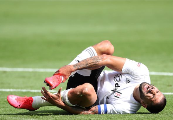 Aleksandar Mitrovic pictured on July 18, 2020