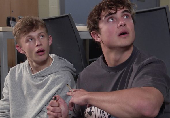 Brody on Coronation Street on March 10, 2025