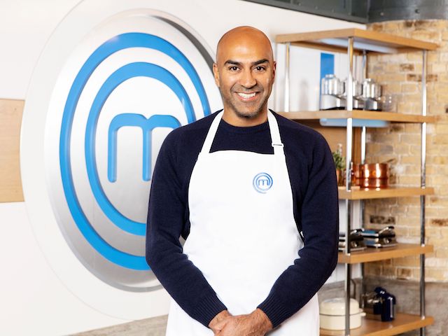 Amar Latif for Celebrity MasterChef