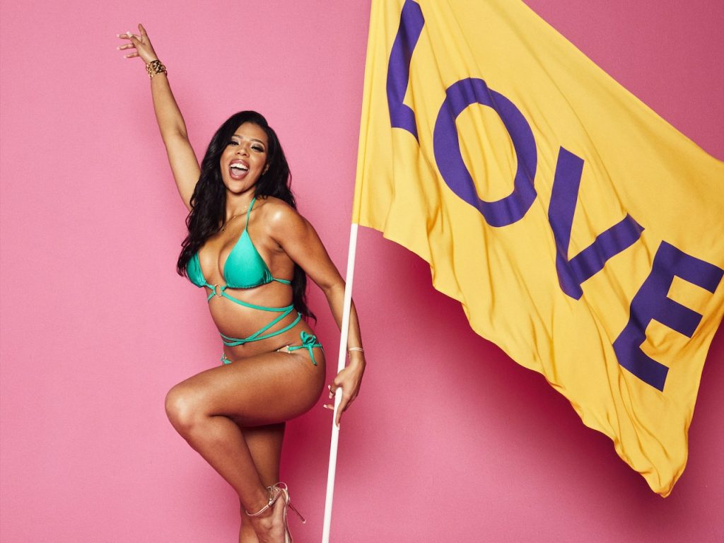 Amber Beckford for Love Island