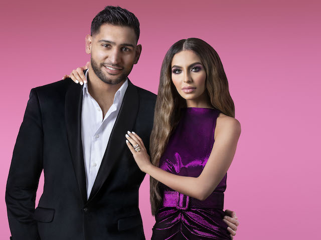 Amir Khan and Faryal Khan in Meet the Khans: Big in Bolton