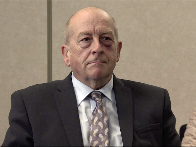 Geoff on Coronation Street on December 7, 2020