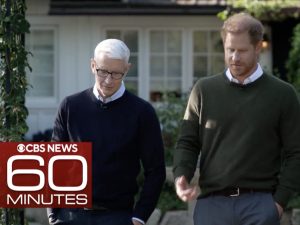 Anderson Cooper and Prince Harry for 60 Minutes