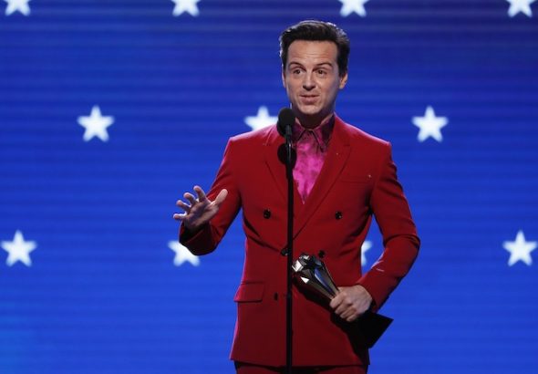 Andrew Scott pictured on January 12, 2020