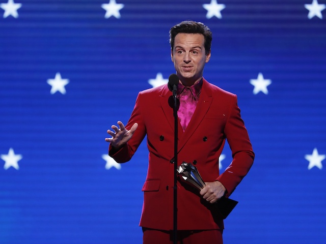Andrew Scott pictured on January 12, 2020
