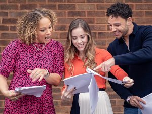 Angela Griffin, Katie Griffiths and Adam Thomas in Waterloo Road