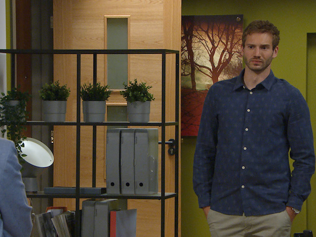 Jamie, Belle and Nate on Emmerdale on August 19, 2020