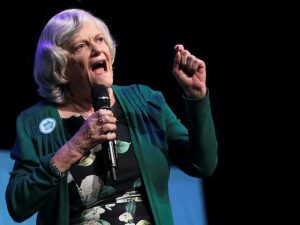 Ann Widdecombe pictured on May 7, 2019