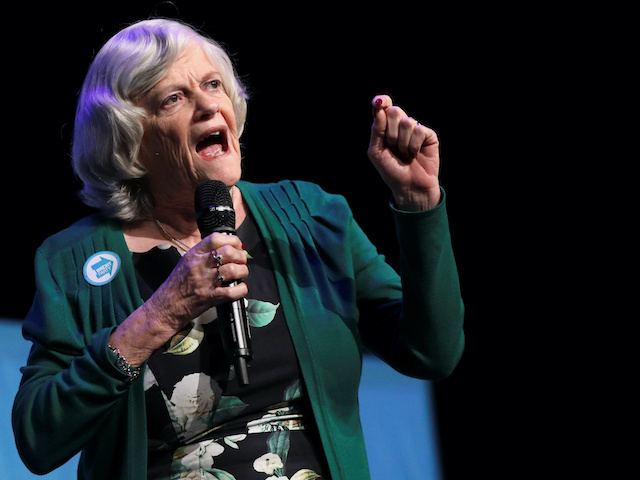 Ann Widdecombe pictured on May 7, 2019