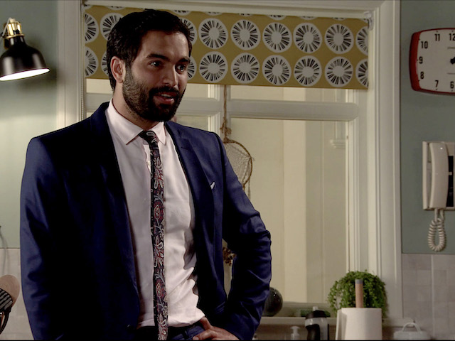 Toyah and Imran on Coronation Street on August 10, 2020