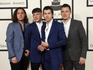 Arctic Monkeys pictured on February 8, 2015