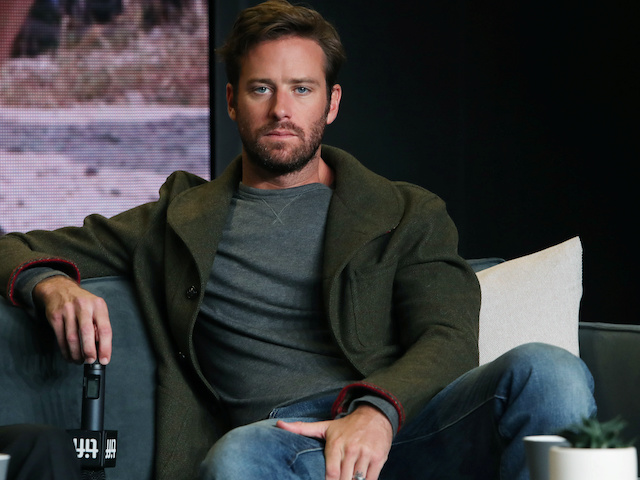Armie Hammer pictured on September 8, 2017