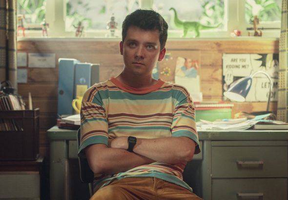 Asa Butterfield as Otis Milburn in Sex Education