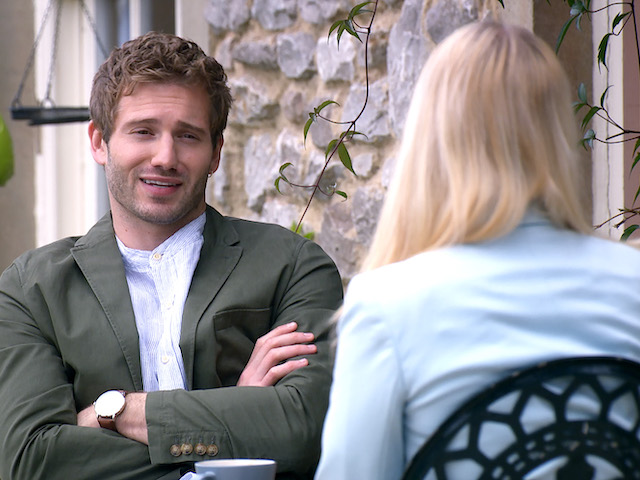 Jamie and Belle on Emmerdale on September 22, 2020