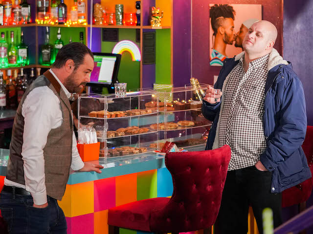 Mick and Stuart on EastEnders on January 19, 2021