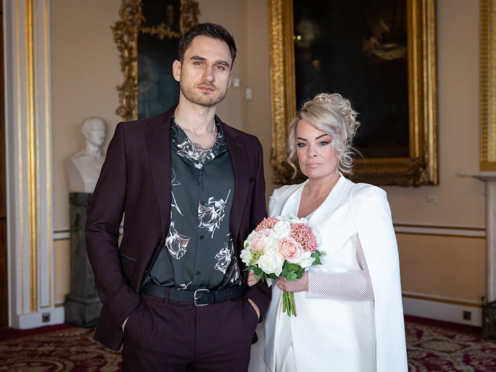 Freddie and Grace on Hollyoaks on June 10, 2024