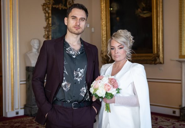 Freddie and Grace on Hollyoaks on June 10, 2024