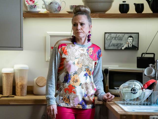 Linda on EastEnders on January 11, 2021