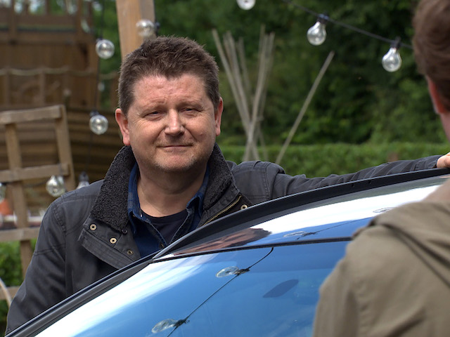 Vinny and Dad on Emmerdale on August 19, 2020