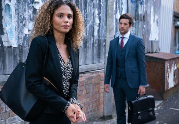 Chantelle and David on EastEnders on September 7, 2020