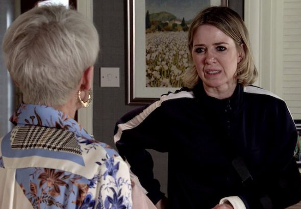 Debbie and Abi on Coronation Street on August 28, 2020