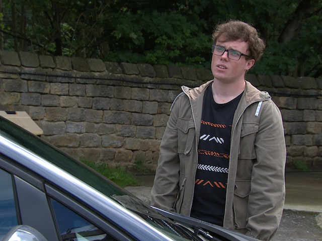 Vinny and Dad on Emmerdale on August 19, 2020