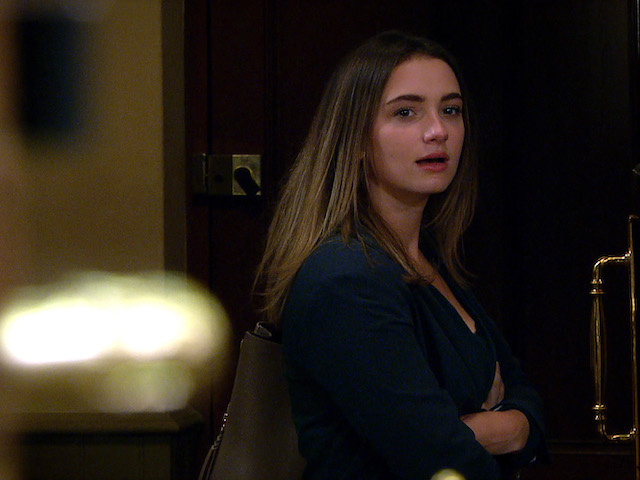 Gabby on Emmerdale on October 22, 2020