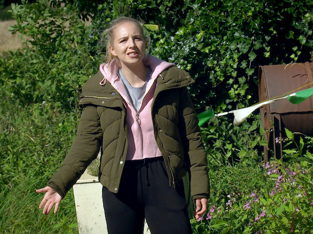 Belle on Emmerdale on October 20, 2020