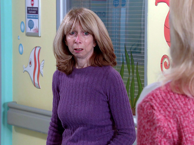 Nick, Gail and Leanne on Coronation Street on October 26, 2020