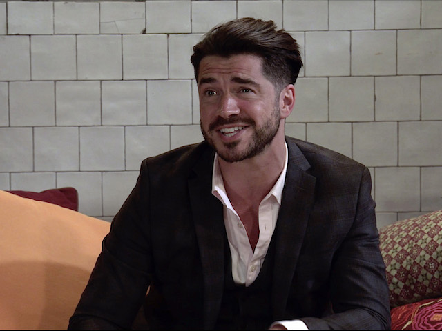 Adam on Coronation Street on November 9, 2020