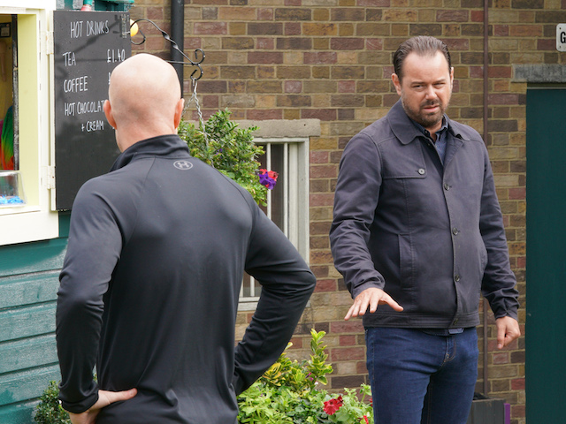 Max and Mick on EastEnders on October 12, 2020