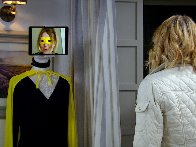 Charity and Vanessa on Emmerdale on October 12, 2020