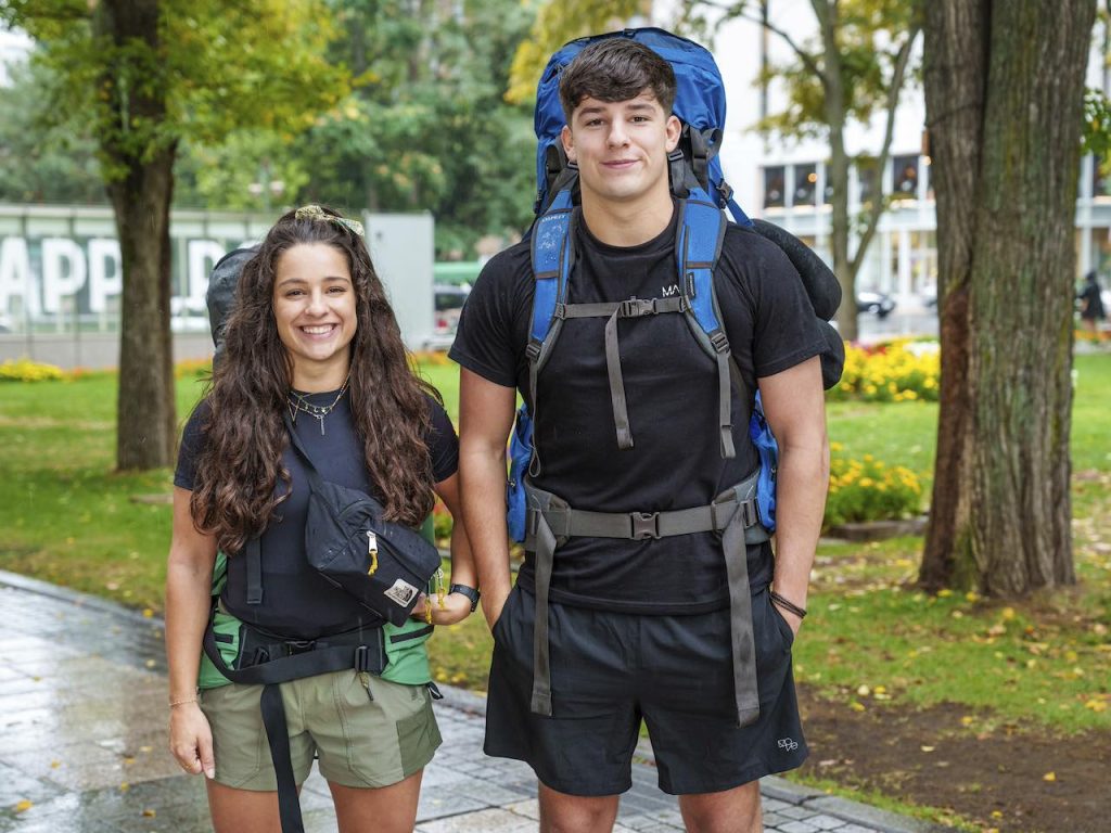 Betty and James for Race Across The World