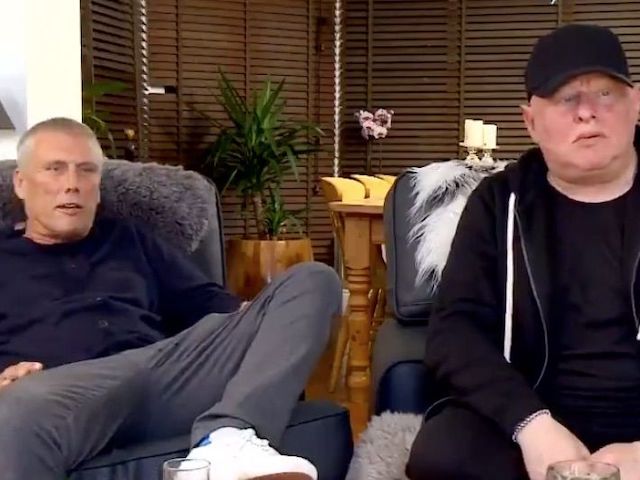 Shaun Ryder and Bez for Celebrity Gogglebox