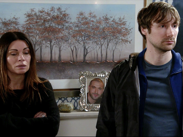 Jordan, Carla and Peter on Coronation Street on June 17, 2020