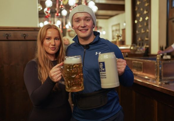 Billy Monger and Bonny Monger for Race Across The World
