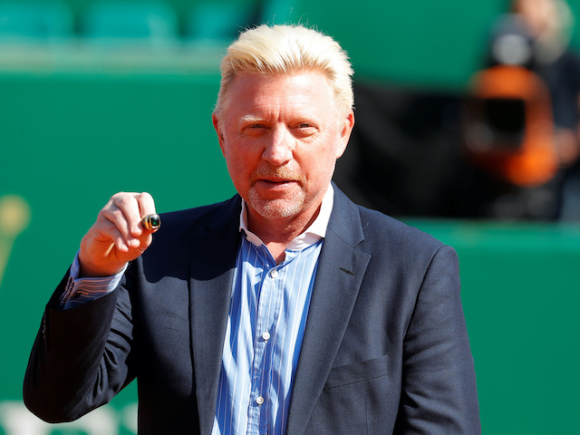 Boris Becker pictured on April 19, 2018