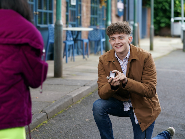 Tom and Yazz on Hollyoaks on November 3, 2020