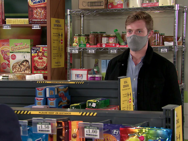 Daniel on Coronation Street on September 28, 2020
