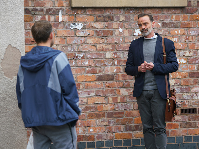 Billy and Paul on Coronation Street on October 23, 2020