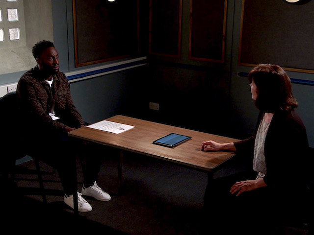 Michael on Coronation Street on September 30, 2020