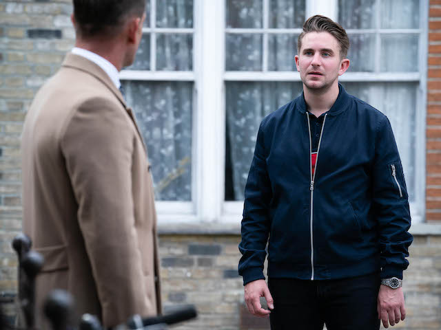 Jack and Callum on EastEnders on October 22, 2020