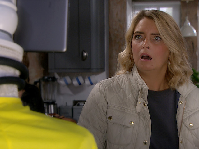 Charity and Vanessa on Emmerdale on October 12, 2020