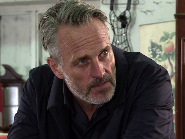 Ray and Gary on Coronation Street on October 12, 2020