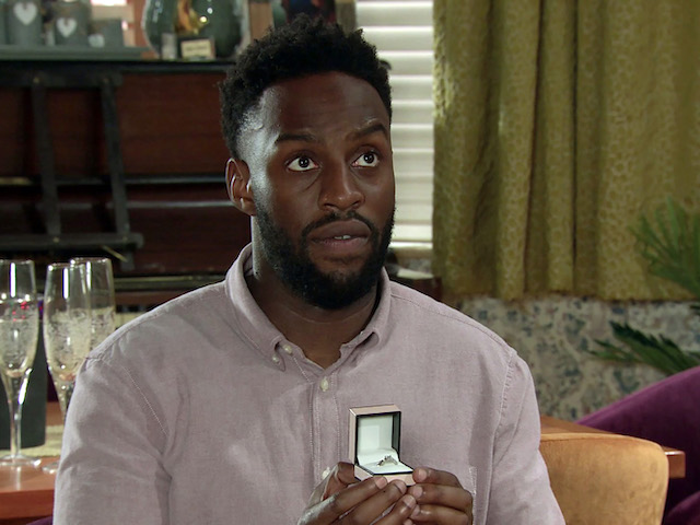 Michael on Coronation Street on September 28, 2020