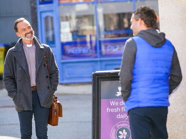 Billy and Paul on Coronation Street on November 11, 2020