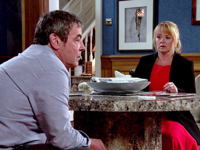 Johnny and Jenny on Coronation Street on October 28, 2020