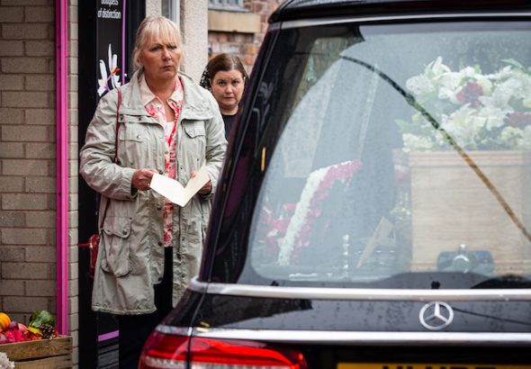 George, Eileen and Mary on Coronation Street on October 14, 2020
