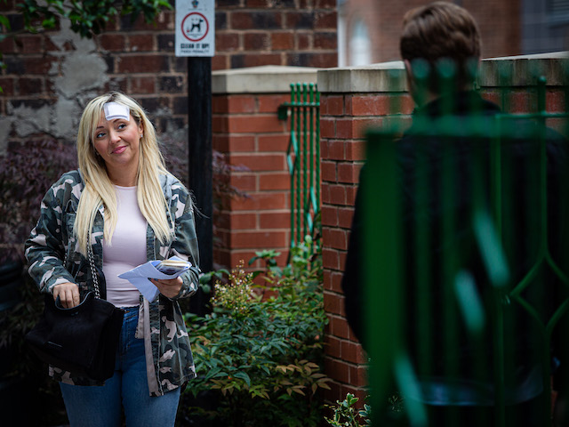Nicky and Daniel on Coronation Street on September 28, 2020