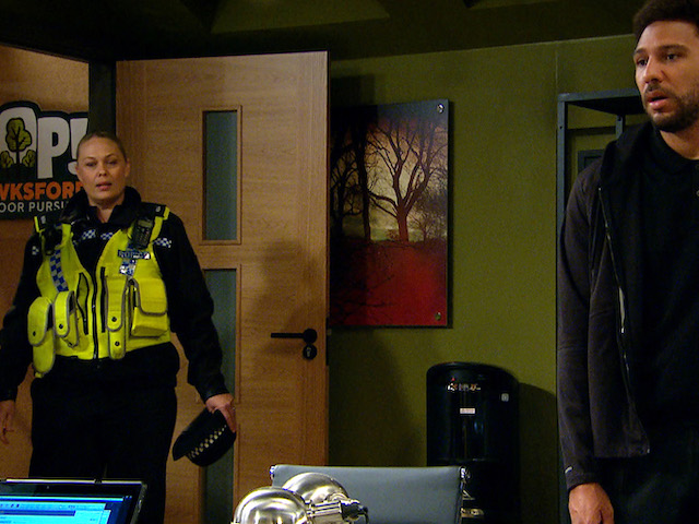 Dawn and Billy on Emmerdale on September 28, 2020